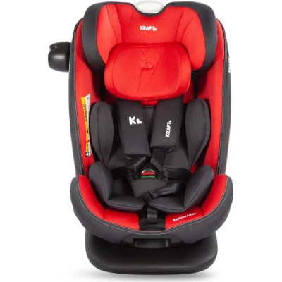 Kraft Neptune I-Size 0-36 kg İsofixli Oto Koltuğu, Kırmızı