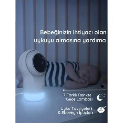 Hubble Glow Full HD Wifi Bebek Kamerası HBL18