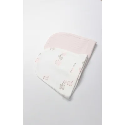 Bistyle 2li Şapka Love You Family 90185 Pudra