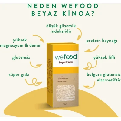 Wefood Beyaz Kinoa, 300 g