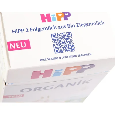 Hipp 2 Organik Keçi Sütü Bazlı Bebek Devam Sütü, 400 g