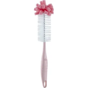 BabyJem Süngerli Biberon Fırçası, Pembe