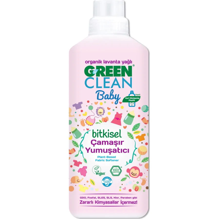 Green Clean Baby Bitkisel Çamaşır Yumuşatıcı, 1000 ml