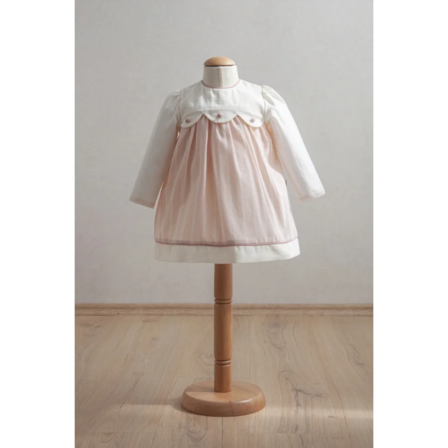 Tongs Baby Bebek Elbise, Pembe