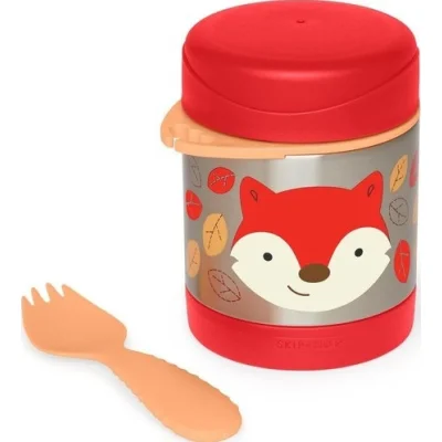 Skip Hop Zoo Paslanmaz Çelik Termos, 325 ml, Tilki