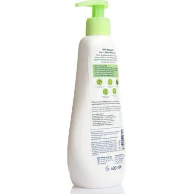 Hipp Bebek Saç ve Vücut Banyo Jeli, 400 ml