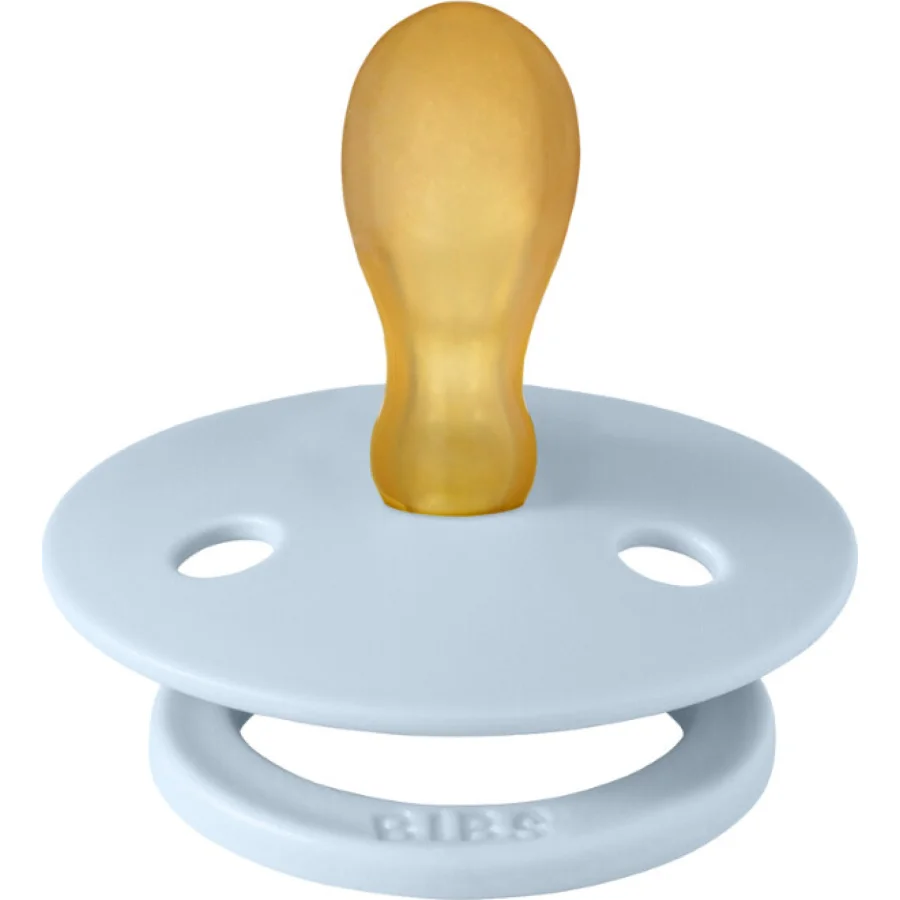 Bibs Colour Kauçuk Simetrik Emzik 6-12 Ay Baby Blue