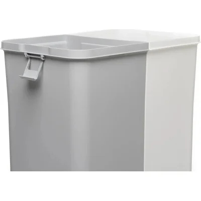 Motek Çok Amaçlı Çift Bölmeli 80 Litre Çamaşır Kirli Sepeti