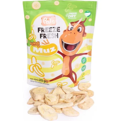 Pol’s Freeze Fresh, Kukuli, Muz, 20 g