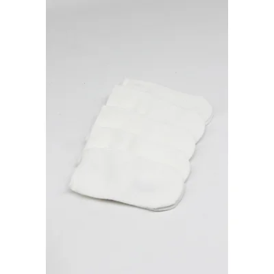 Bistyle 5'li Penye Soket Kutulu Basic Çorap 10131 Ekru