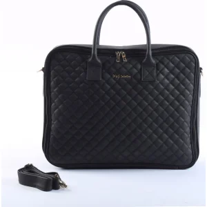 M&Y Hera Deri Anne Bebek Çantası, Siyah