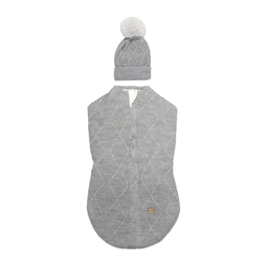 Bistyle Baby In Swadding Triko Kundak, Gri