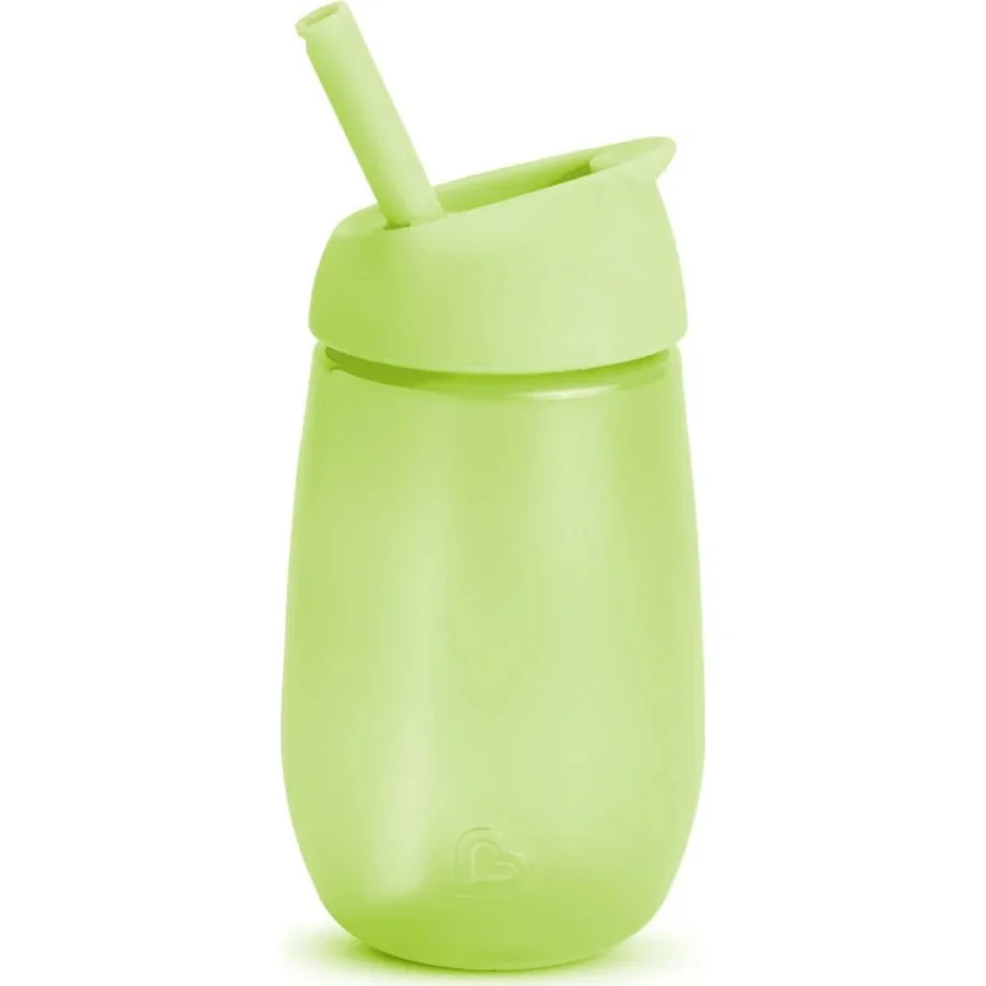 Munchkin Simple Clean Pipetli Alıştırma Bardağı, 12+ Ay, 296 ml, Yeşil
