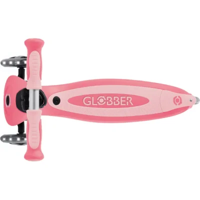 Globber Go Up Baby 360 Scooter, Işıklı, Koyu Pastel Pembe