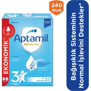 Aptamil 3 Devam Sütü, 1200 g