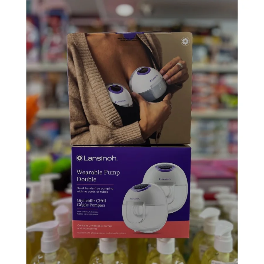 Lansinoh Giyilebilir Göğüs Pompası, Çiftli