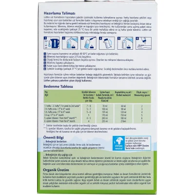 Hipp 1 Organik Bebek Sütü, 600 g
