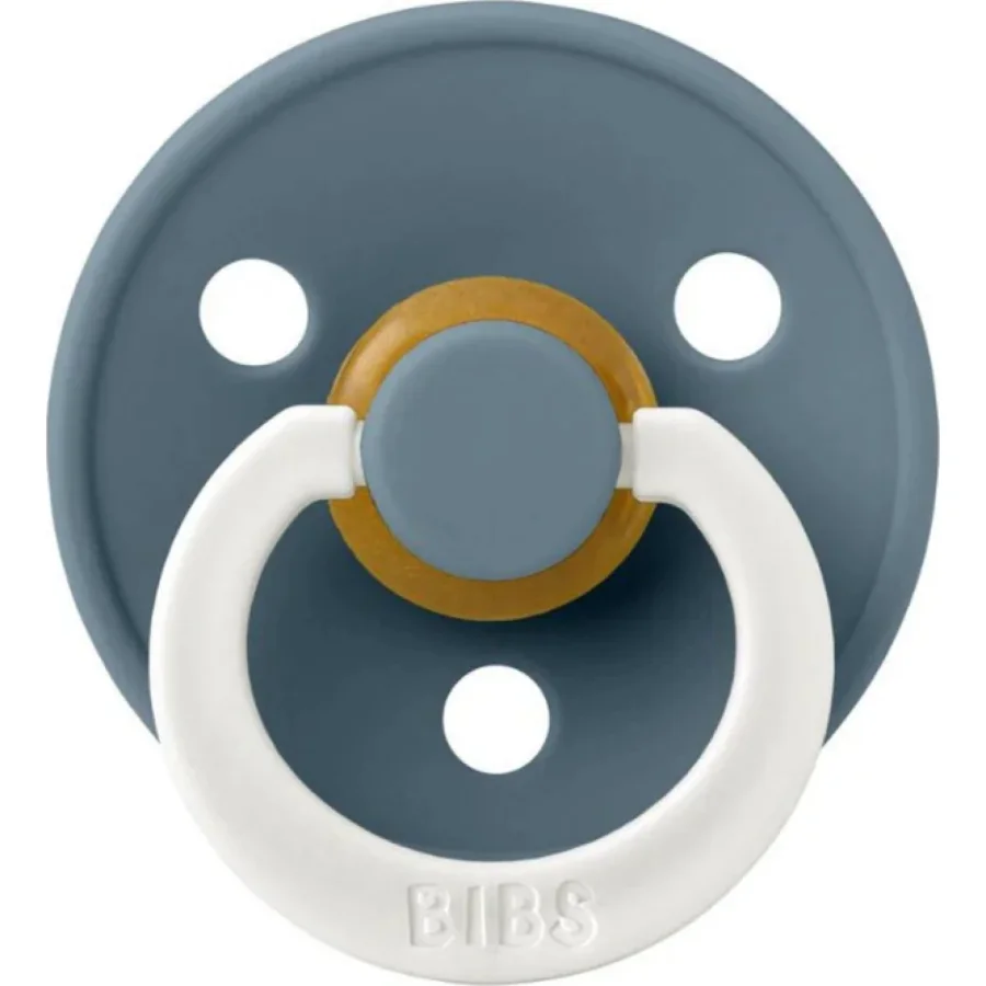 Bibs Colour Kauçuk Emzik 6-18 Ay Petrol Glow