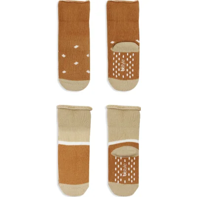 Bistyle Havlu Soket Kaymaz Point Boy, 2'li, Hardal