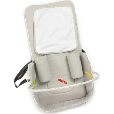 BabyJem Babynest Çanta, Gri Kare