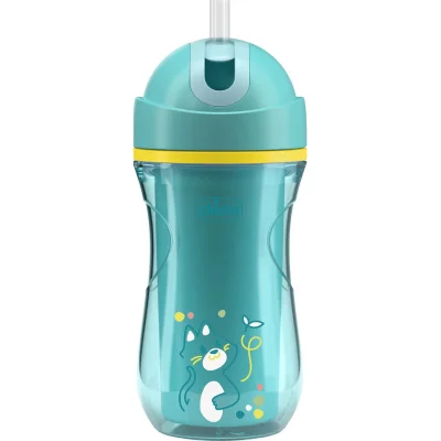 Chicco Sport Pipetli Bardak, 14 Ay+, Erkek