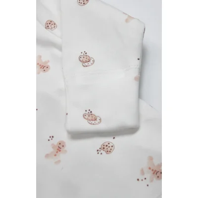 Bistyle 3lü Zıbın Takım Cookies Make Happy 13117 Ekru