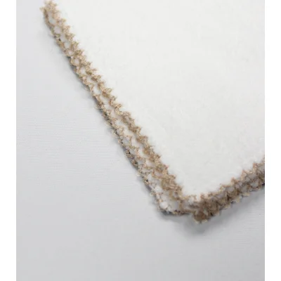 Bistyle Organik Havlu Mendil, 28x28, 6'lı, Ekru