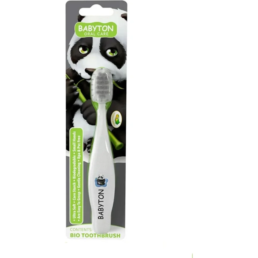 Babyton Bio Ultra Yumuşak Çocuk Diş Fırçası Panda