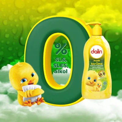 Dalin Nem Koruma Bebek Şampuanı, 700 ml