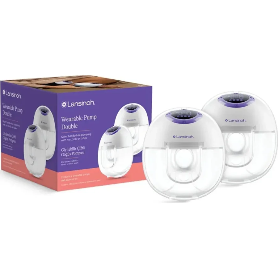 Lansinoh Giyilebilir Göğüs Pompası, Çiftli