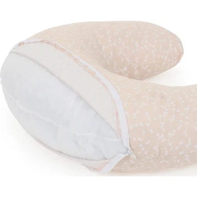 BabyJem Emzirme ve Destek Minderi, Somon, Çiçek