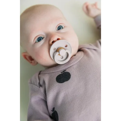 Bibs Colour Kauçuk Emzik 6-18 Ay, Beyaz