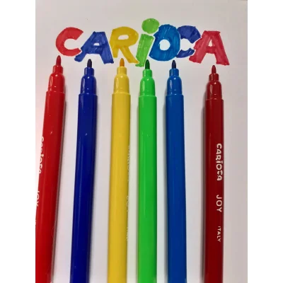 Carioca Joy Süper Yıkanabilir Keçeli Boya Kalemi, 6'lı