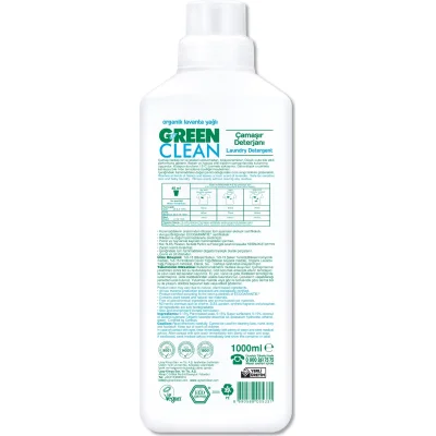 Green Clean Bitkisel Çamaşır Deterjanı, 1000 ml