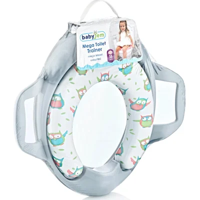 BabyJem Mega Klozet Adaptörü, Gri