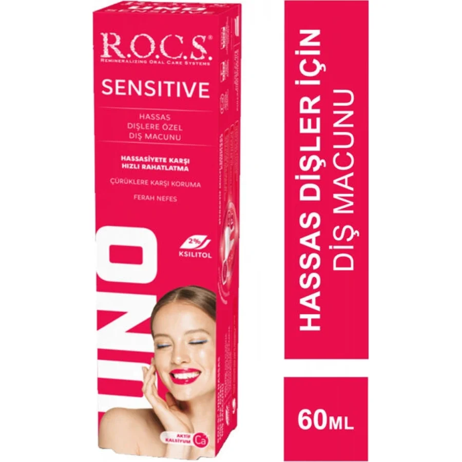 R.O.C.S.Uno Sensitive Hassas Dişlere Özel Diş Macunu 60 ml