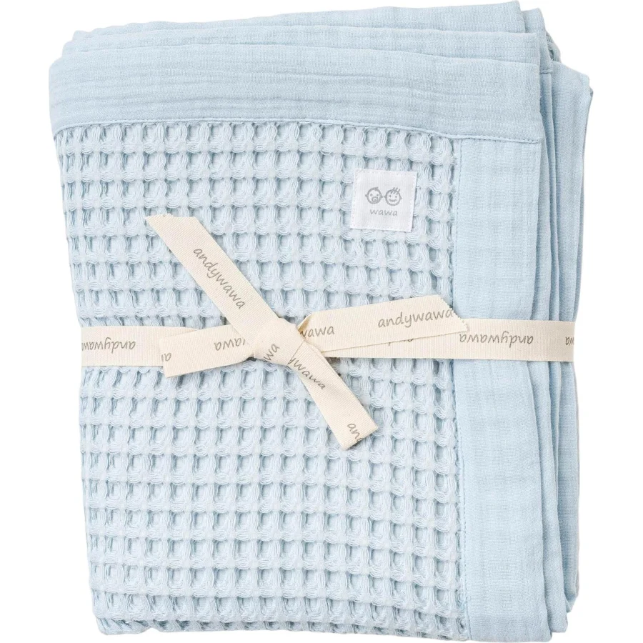 Andywawa Pike Home Bebek Battaniye, 100x120 cm, Mavi