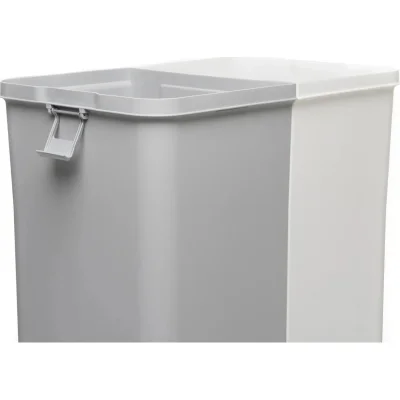 Motek Çok Amaçlı Çift Bölmeli Çamaşır Kirli Sepeti, 80 l