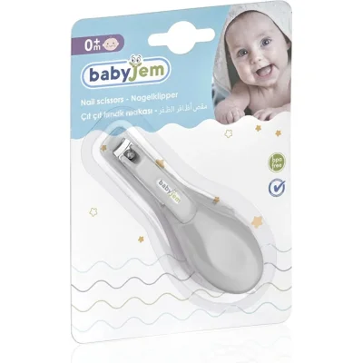 BabyJem Bebek ÇıtÇıt Tırnak Makası, Gri