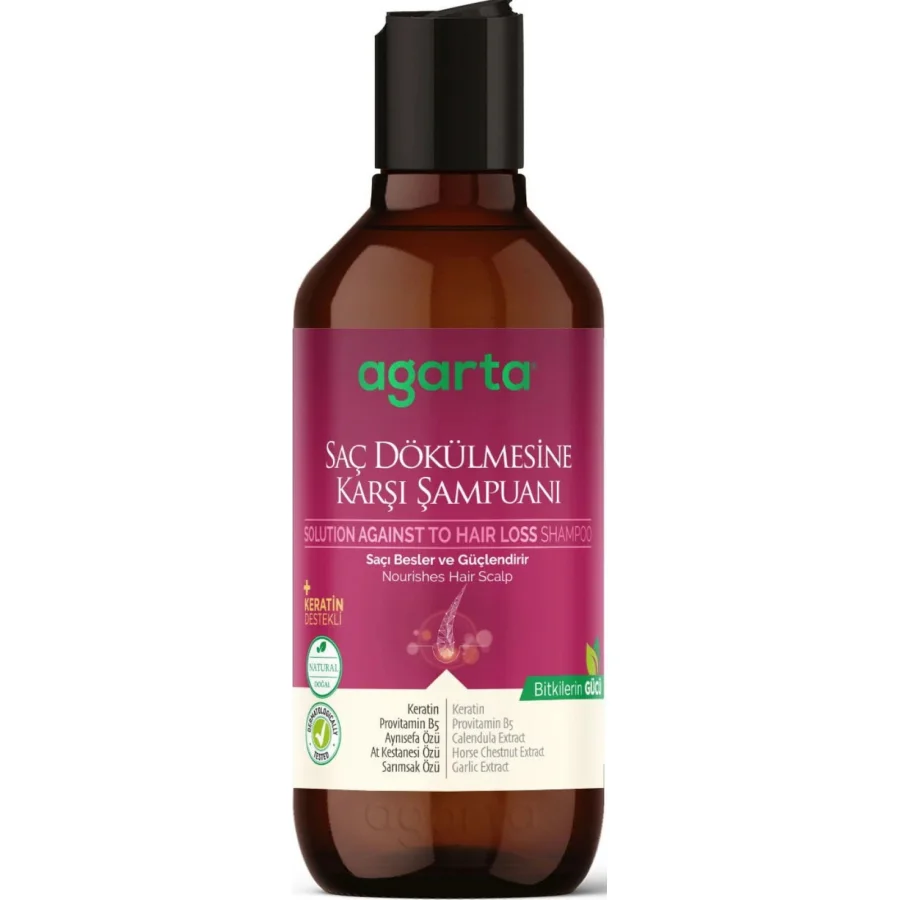 Agarta Saç Dökülmesine Karşı Şampuan, 400 ml
