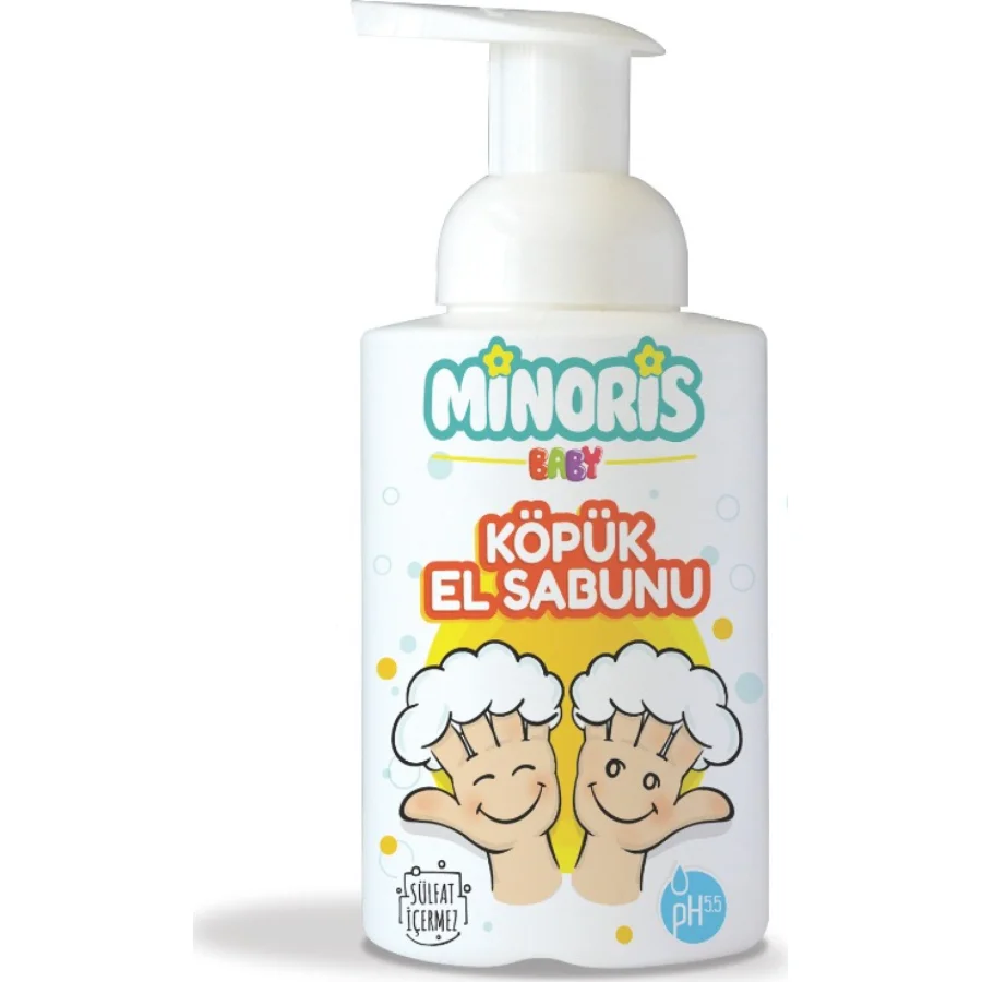 Minoris Baby Organik Köpük El Sabunu, 500 ml