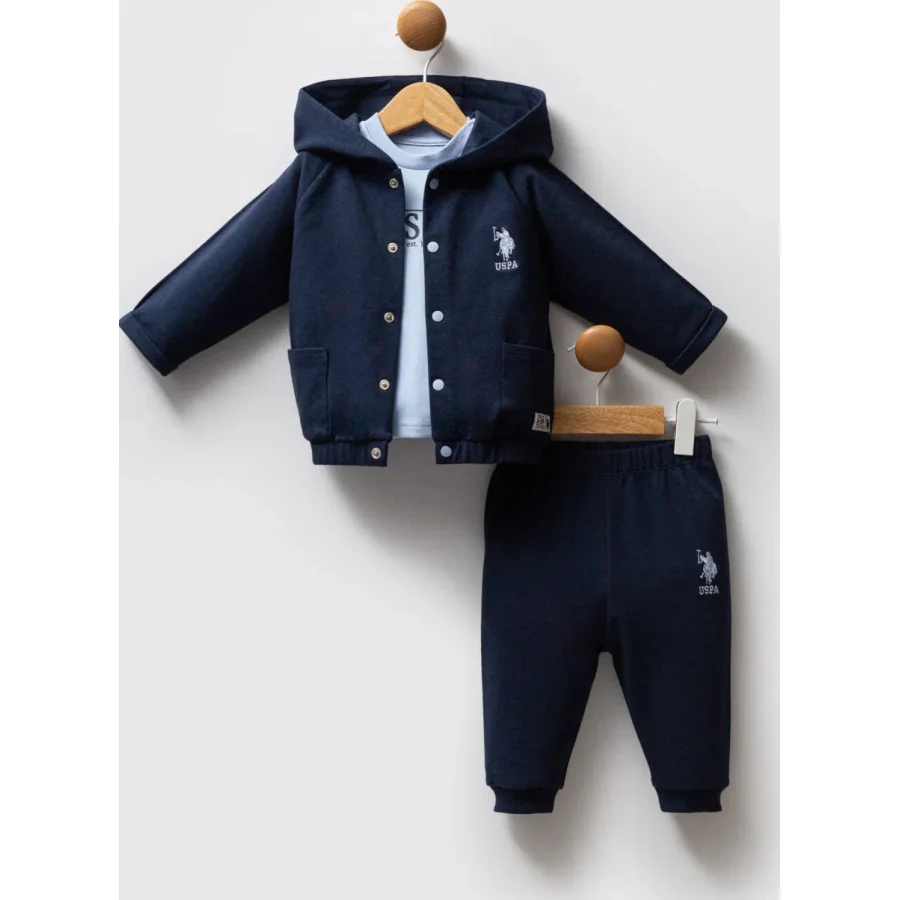 U.S. Polo Assn Takım, 3'lü, Lacivert