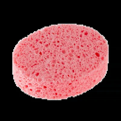 BabyJem Selülozik Bebek Banyo Süngeri, Pembe