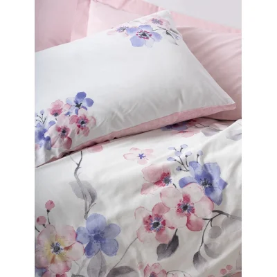 Cotton Box Nevresim Takımı Tek Kişilik Jayda, Pembe