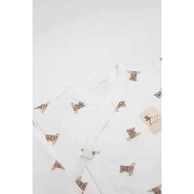 Bistyle I Am So Bear Takım, 3'lü, Bej-Ekru, Ekru