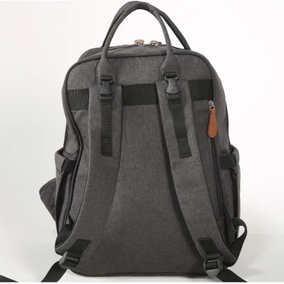 M&Y Lucky Anne Bebek Bakım Sırt Çantası, 40x30x16 cm, Siyah