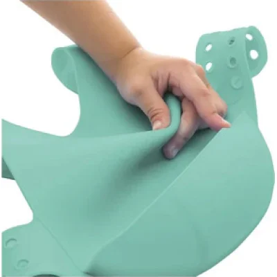 OiOi Silikon Mama Önlüğü, Aqua Green