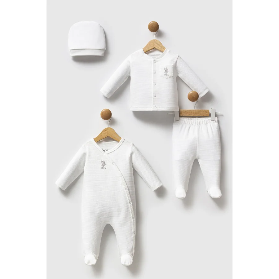 U.S. Polo 4lüTakim, Beyaz