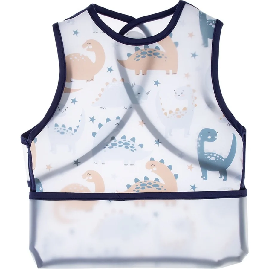 BabyJem Leke Tutmaz Giymeli Önlük, Dinazor