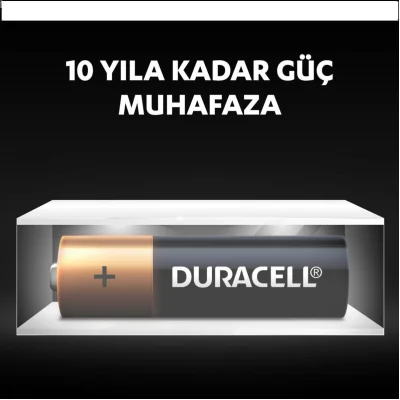 Duracell Kalem Pil, AA, 4'lü